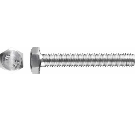 Болт ЗУБР ГОСТ 7798-70, M6 x 30 мм, 6 шт, кл. пр. 5.8, оцинкованный, 303086-06-030