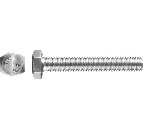 Болт ЗУБР ГОСТ 7798-70, M10 x 70 мм, 3 шт, кл. пр. 5.8, оцинкованный, 303086-10-070
