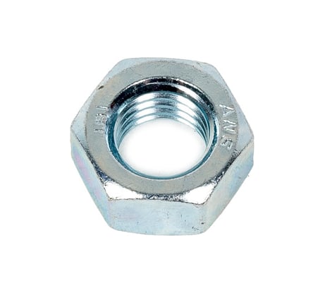 Гайка ЗУБР ГОСТ 5927-70, M12, 4 шт, кл. пр. 6, оцинкованная, 303556-12