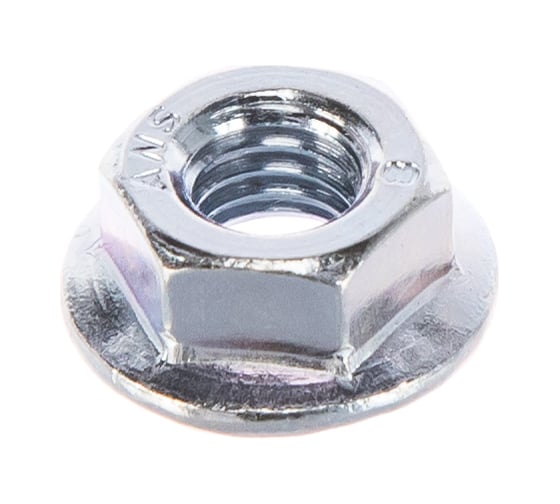 Гайка с фланцем ЗУБР DIN 6923, M6, 5 кг, (примерно 1600 шт.) кл. пр. 8, оцинкованная 303630-06