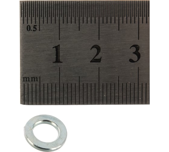 Шайба ЗУБР DIN 127 пружинная, 6 мм, 50 шт, оцинкованная, 303856-06