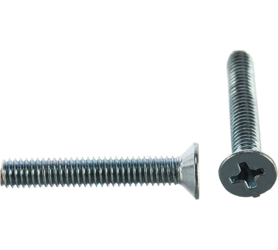 Винт ЗУБР DIN 965, M4 x 25 мм, 15 шт, кл. пр. 4.8, оцинкованный, ЗУБР 303116-04-025 1