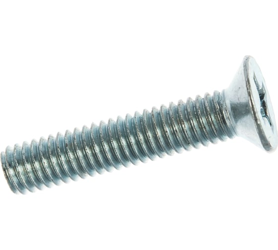 Винт ЗУБР DIN 965, M6 x 30 мм, 7 шт, кл. пр. 4.8, оцинкованный, 303116-06-030 1