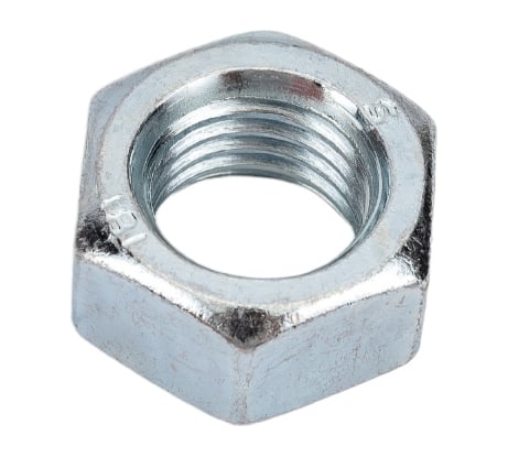 Гайка ЗУБР ГОСТ 5927-70, M16, 2 шт, кл. пр. 6, оцинкованная, 303556-16