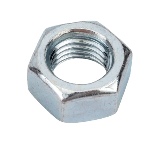 Гайка ЗУБР ГОСТ 5927-70, M16, 2 шт, кл. пр. 6, оцинкованная, 303556-16