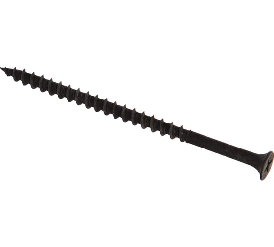 Саморезы ЗУБР СГД гипсокартон-дерево, 90 x 4.8 мм, 150 шт, фосфатированные, 300032-48-090 1