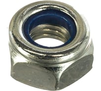 Гайка с нейлоновым кольцом ЗУБР DIN 985, M10, 5 кг, (примерно 495 шт.) кл. пр. 6, оцинкованная, 303580-10