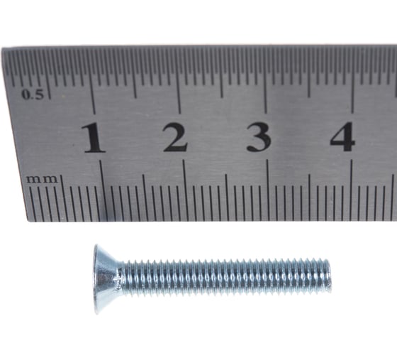 Винт ЗУБР DIN 965, M5 x 30 мм, 8 шт, кл. пр. 4.8, оцинкованный, 303116-05-030