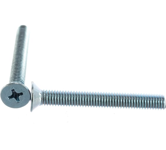 Винт ЗУБР DIN 965, M5 x 40 мм, 6 шт, кл. пр. 4.8, оцинкованный, 303116-05-040 1