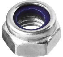 Гайка с нейлоновым кольцом ЗУБР DIN 985, M12, 5 кг, (примерно 333 шт.) кл. пр. 6, оцинкованная 303580-12