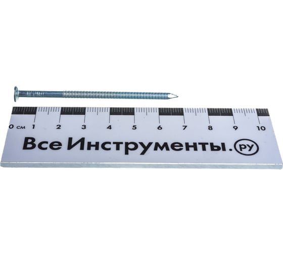 Ершеные оцинкованные гвозди ЗУБР, 70 х 3.1 мм, 5 кг, (примерно 1131 шт.) 305140-31-070