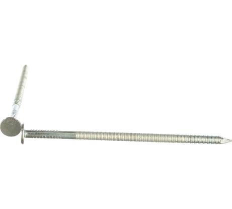 Ершеные гвозди с плоской головкой ЗУБР оцинкованные, 90 х 4.2 мм, 5 кг, (примерно 670 шт.) 305200-42-090