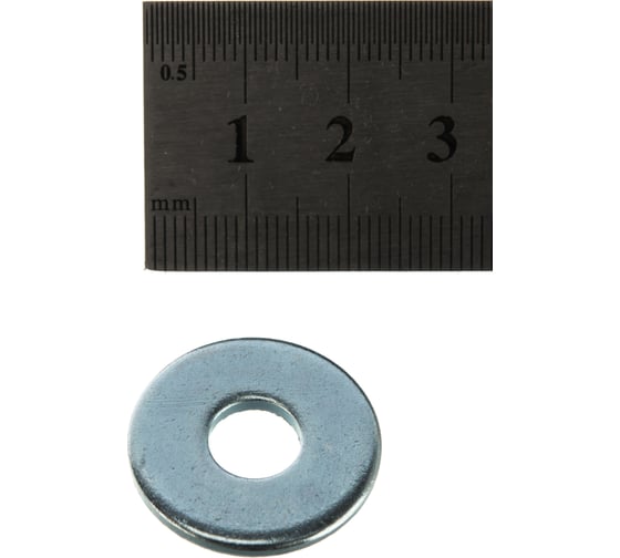 Кузовная шайба ЗУБР DIN 9021, 8 мм, 9 штук, оцинкованная 303826-08
