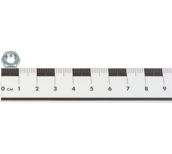 Гайка ЗУБР ГОСТ 5927-70, M6, 25 шт, кл. пр. 6, оцинкованная, 303556-06