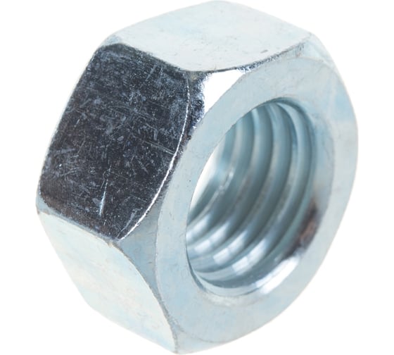 Гайка ЗУБР ГОСТ 5927-70, M20, 1 шт, кл. пр. 6, оцинкованная, 303556-20