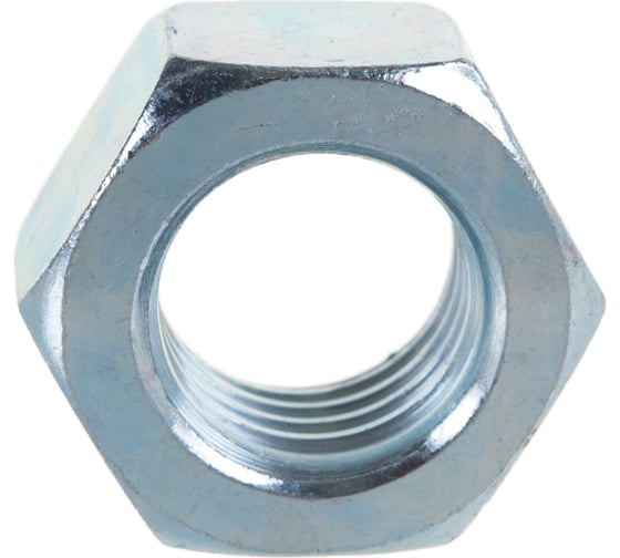 Гайка ЗУБР ГОСТ 5927-70, M20, 1 шт, кл. пр. 6, оцинкованная, 303556-20