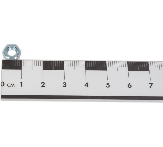 Гайка ЗУБР ГОСТ 5927-70, M5, 45 шт, кл. пр. 6, оцинкованная, 303556-05