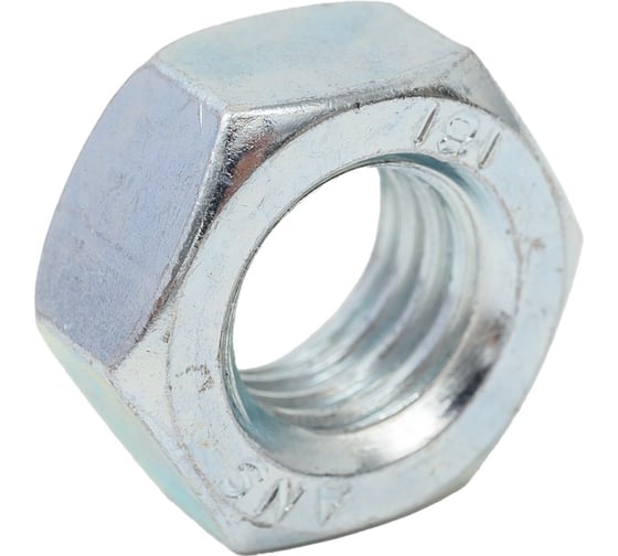 Гайка ЗУБР ГОСТ 5927-70, M14, 2 шт, кл. пр. 6, оцинкованная, 303556-14