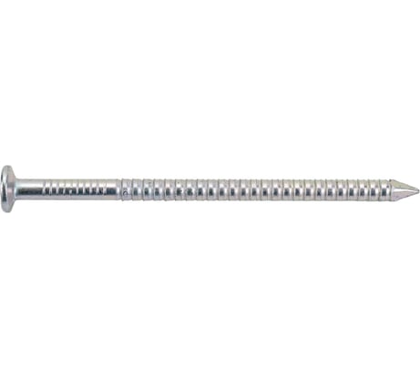 Ершеные оцинкованные гвозди ЗУБР 50 х 2.5 мм, 5 кг (примерно 2380 шт.) 305140-25-050