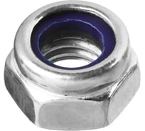 Гайка с нейлоновым кольцом ЗУБР DIN 985, M6, 5 кг, (примерно 2471 шт.) кл. пр. 6, оцинкованная 303580-06