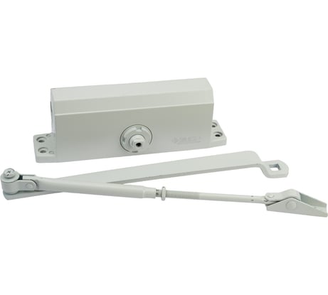 Дверной доводчик ЗУБР ПРОФЕССИОНАЛ для дверей массой до 80 кг, цвет белый 37911-80