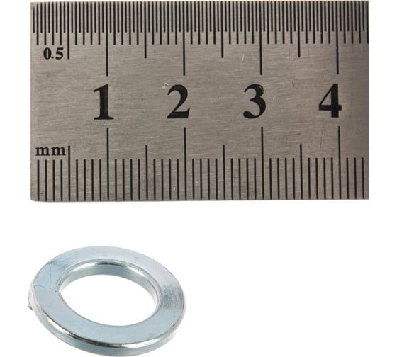 Шайба ЗУБР DIN 127 пружинная, 12 мм, 12 шт, оцинкованная, 303856-12