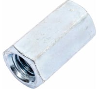 Гайка ЗУБР DIN 6334 переходная, M6, 5 шт, оцинкованная, 303756-06