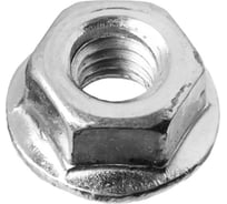 Гайка с фланцем ЗУБР DIN 6923, M12, 5 кг, (примерно 263 шт.) кл. пр. 8, оцинкованная, 303630-12