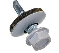 Кровельные саморезы ЗУБР СКМ RAL 9003 белый, 19 x 5.5 мм, 500 шт 4-300315-55-019-9003