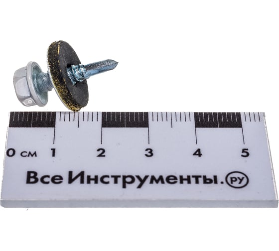 Кровельные саморезы ЗУБР СКМ RAL 9003 белый, 19 x 5.5 мм, 500 шт 4-300315-55-019-9003