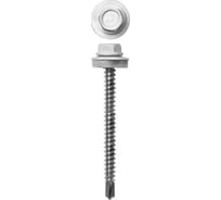 Кровельные саморезы ЗУБР СКД RAL 9003 белый, 29x4.8 мм, 400 шт, 4-300315-48-029-9003