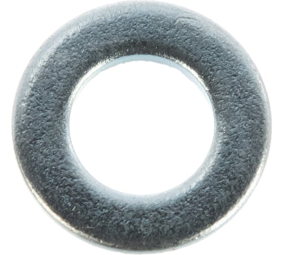 Шайба ЗУБР DIN 125A, 5 мм, 5 кг, (примерно 12500 шт.) оцинкованная 303800-05 1