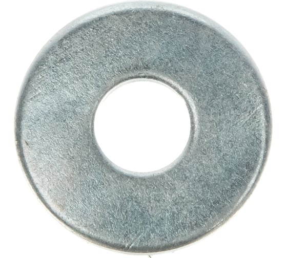 Кузовная шайба ЗУБР DIN 9021, 6 мм, 18 штук, оцинкованная 303826-06