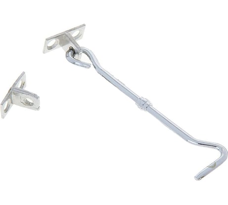 Ветровой крючок ТУНДРА мод.107-2, цвет хром 906744