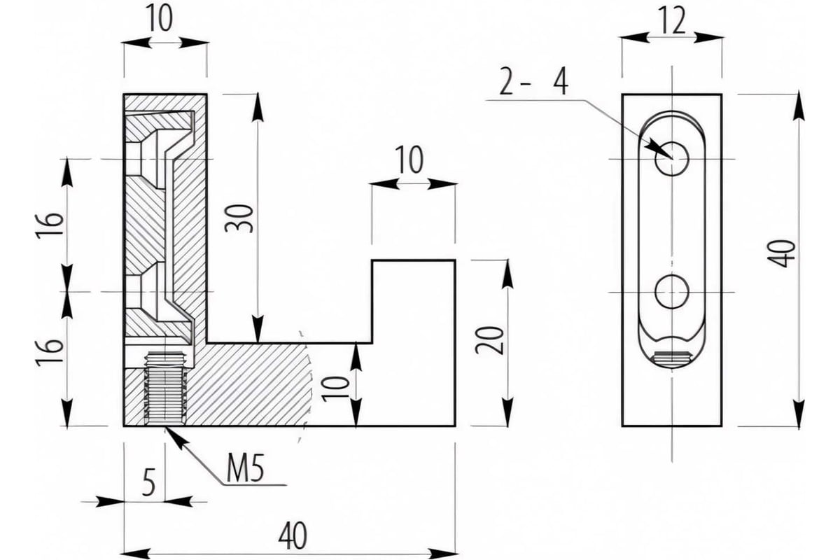 Мебельный крючок GTV черный WZ-K2201-CZ - выгодная цена, отзывы ...