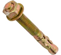 Клиновой анкер КРЕП-КОМП желтый цинк, 6x85, 100 шт. ак685