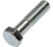 Болты с неполной резьбой КРЕП-КОМП DIN 931, цинк, 30x60 мм, пр. 8.8, 9,2 кг дин931ц8.8-3060-9,2