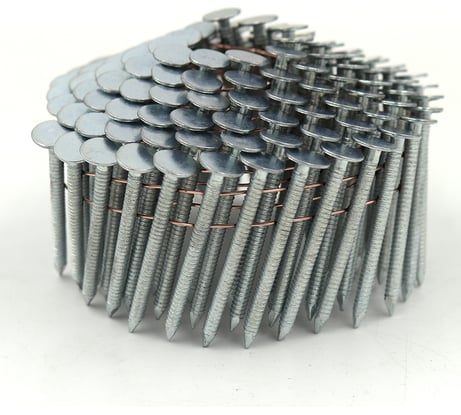 Барабанный кровельный гвоздь СПГФ 32х3.1 мм, ершеный, цинк (Zn), 2160 шт. ГКБ_323.1_Ер_Пр_Цн_СПГФ