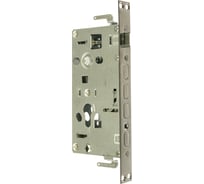 Корпус замка для китайских металлических дверей БУЛАТ ЗВ 4-3П.68.04 хром тонкий 09932