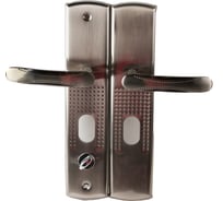Ручки для китайских металлических дверей БУЛАТ РФ А103 UL левая 09867