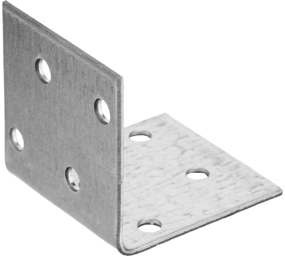 Крепежный равносторонний уголок СИБРТЕХ 2,0 мм, KUR 40x40x40 мм 46415