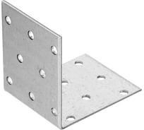 Крепежный равносторонний уголок СИБРТЕХ 2,0 мм, KUR 60x60x50 мм 46420