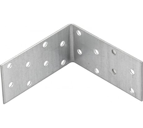Крепежный равносторонний уголок СИБРТЕХ 2,0 мм, KUR 80x80x40 мм 46424