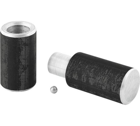 Гаражная петля с шаром СИБРТЕХ d 25*120мм, 4 шт Р 92007