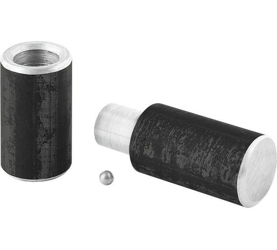 Гаражная петля с шаром СИБРТЕХ d 25*120мм, 4 шт Р 92007