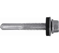 Кровельный саморез с увеличенным сверлом КРЕП-КОМП 5,5x65, 100 шт. скд5565кф 29125916