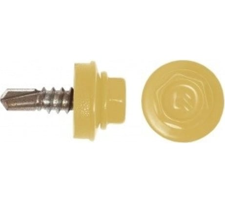 Кровельный саморез КРЕП-КОМП 4,8x19, RAL1018, желтый, 4500 шт. ск48191018к