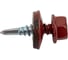 Кровельный саморез КРЕП-КОМП 4,8x19, RAL3009, оксидно-красный, 250 шт. ск48193009кф 3