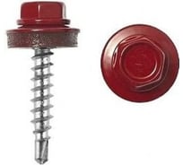 Кровельный саморез КРЕП-КОМП 4,8x19, RAL3011, красно-коричневый, 4500 шт. ск48193011к