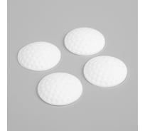 Мебельный силиконовый стопор ТУНДРА 40x8 мм, 4 шт. 7090563